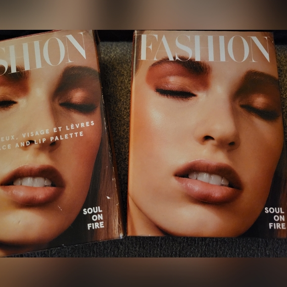 HTF☃️Face Need☃️BNIB LE Lise Watier x FASHION Soul On Fire Face Palette! Gorg!! - Picture 15 of 16